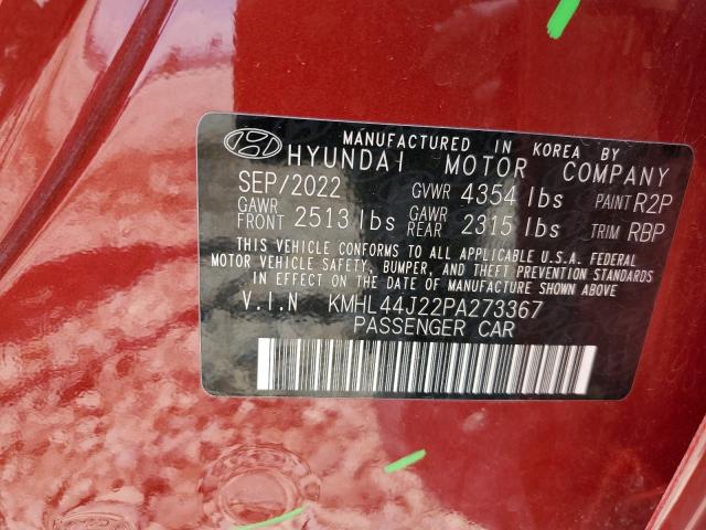 2023 Hyundai Sonata Sel Plus VIN: KMHL44J22PA273367 Lot: 56879214