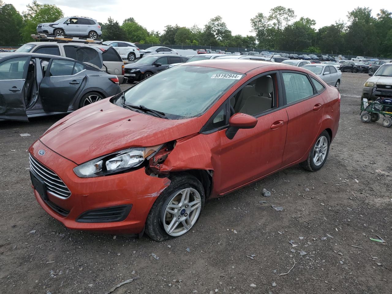 2018 Ford Fiesta Se vin: 3FADP4BJ5JM116468