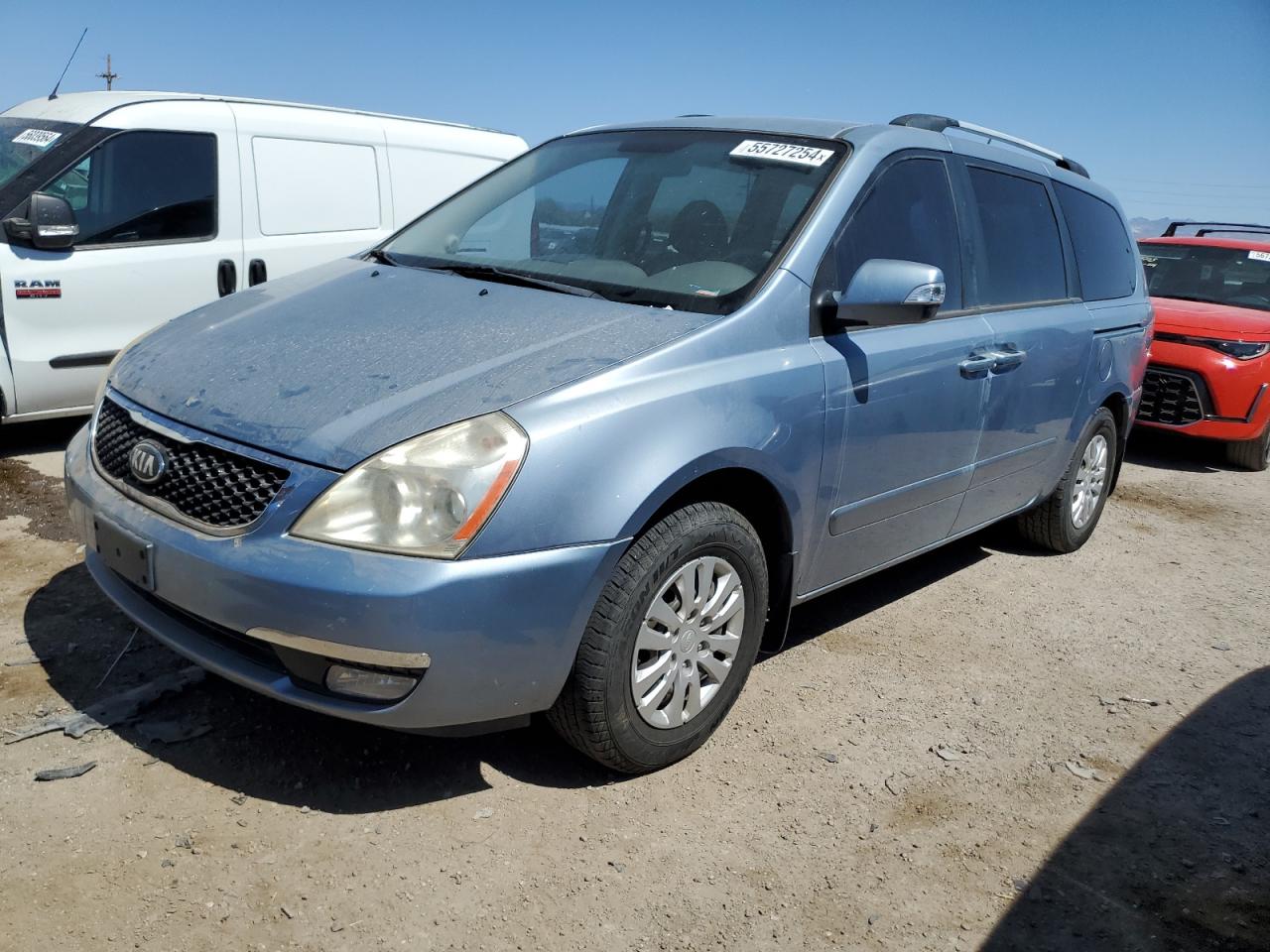 2014 Kia Sedona Lx vin: KNDMG4C75E6579679