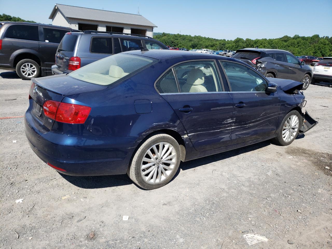 3VWLL7AJ5EM381379 2014 Volkswagen Jetta Tdi