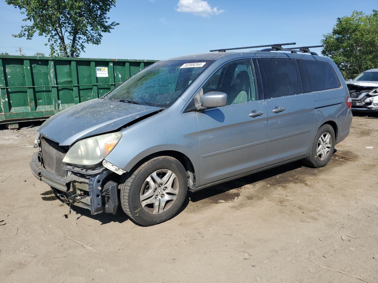 5FNRL38686B044153 2006 Honda Odyssey Exl