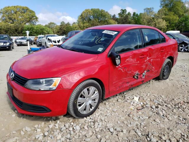 Lot #2547038469 2011 VOLKSWAGEN JETTA BASE salvage car