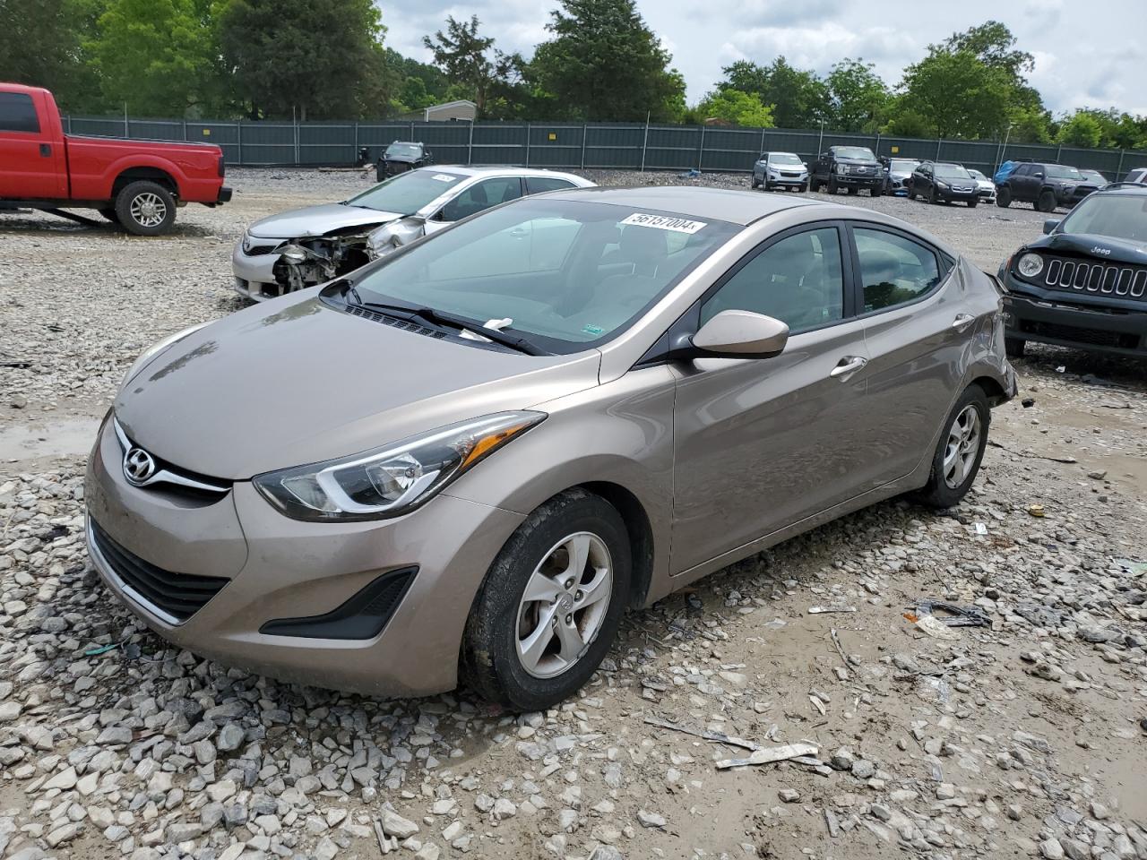 2015 Hyundai Elantra Se vin: 5NPDH4AE9FH574006