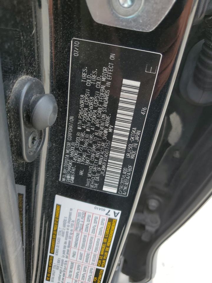 JTJBM7FX1A5017157 2010 Lexus Gx 460