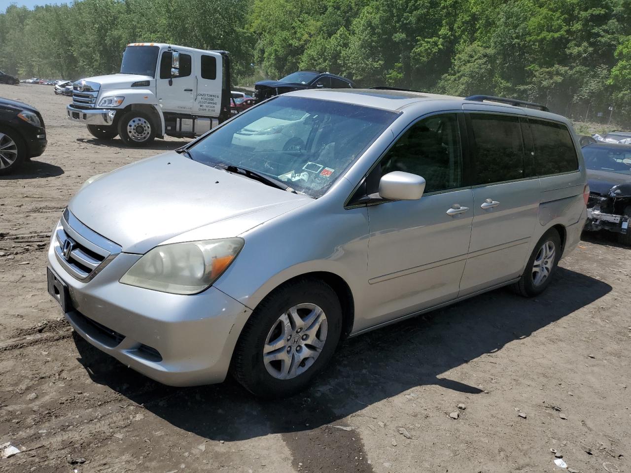 5FNRL38787B070570 2007 Honda Odyssey Exl