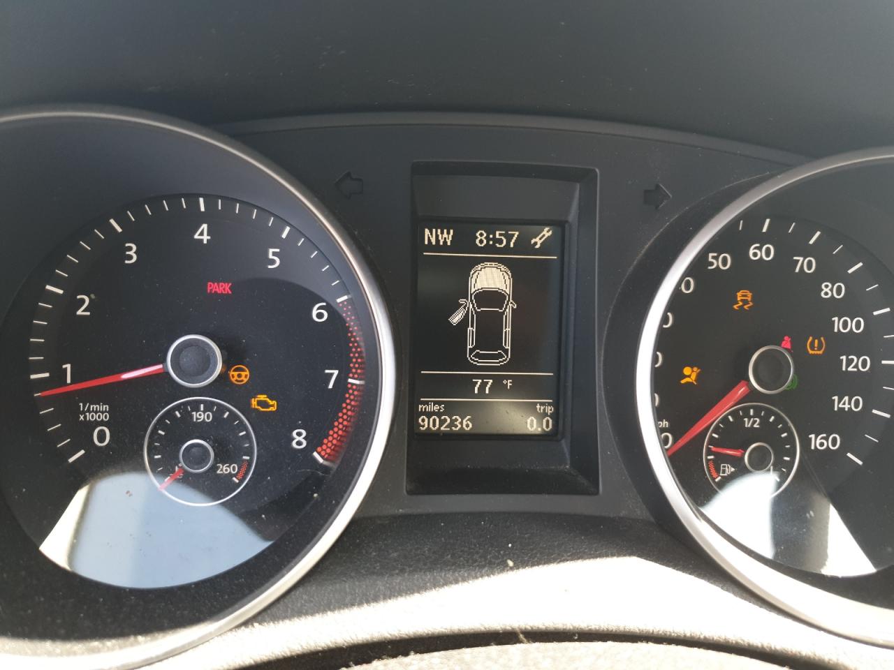 WVWDB7AJ2CW336827 2012 Volkswagen Golf