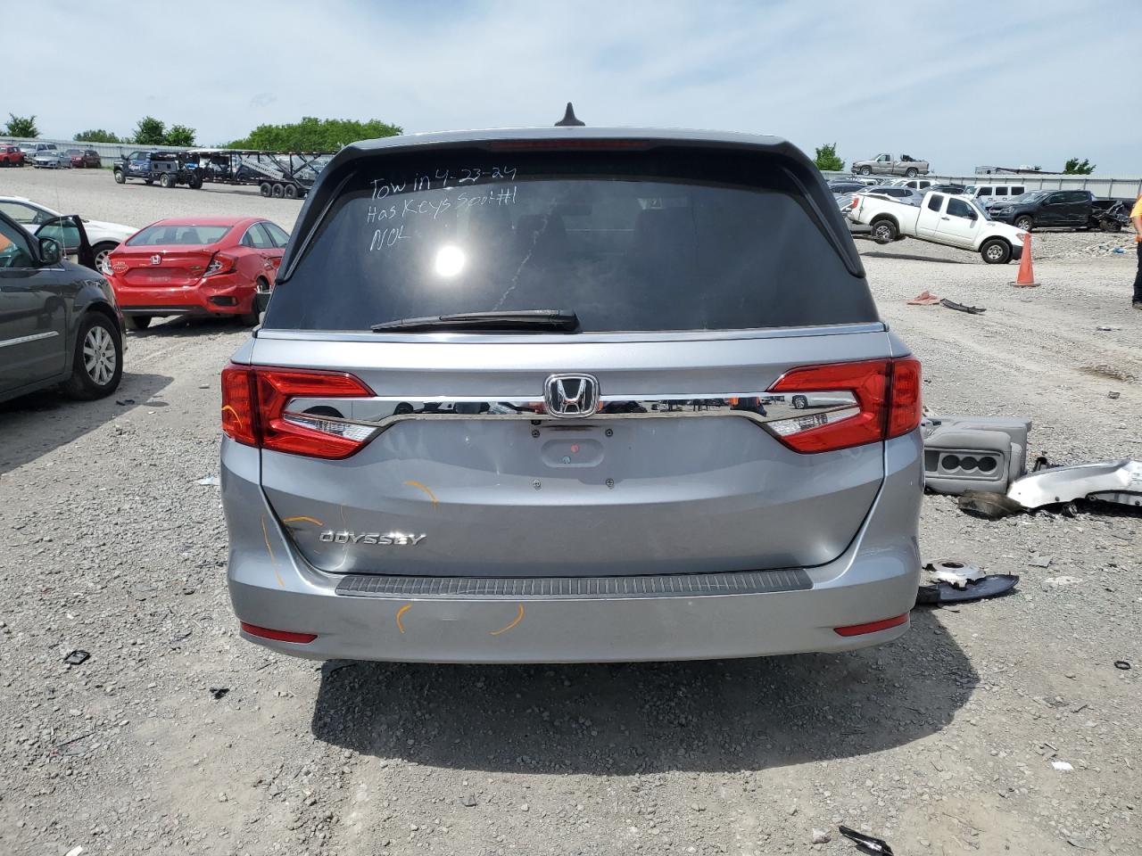 2019 Honda Odyssey Exl vin: 5FNRL6H71KB127458