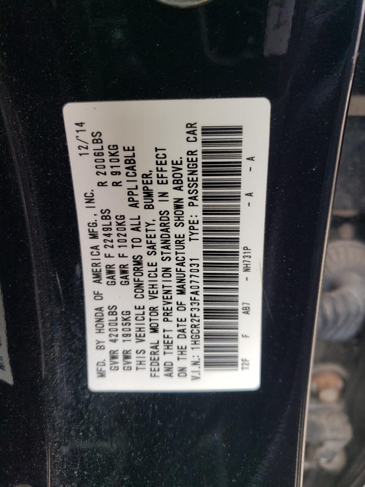 1HGCR2F33FA077031 2015 Honda Accord Lx