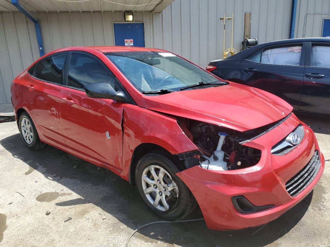 KMHCT4AE0EU718519 2014 Hyundai Accent Gls