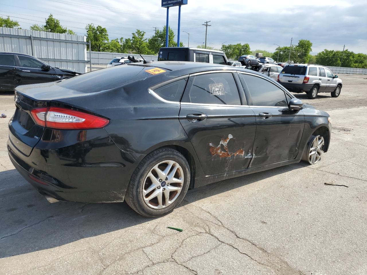 2016 Ford Fusion Se vin: 1FA6P0H73G5104900