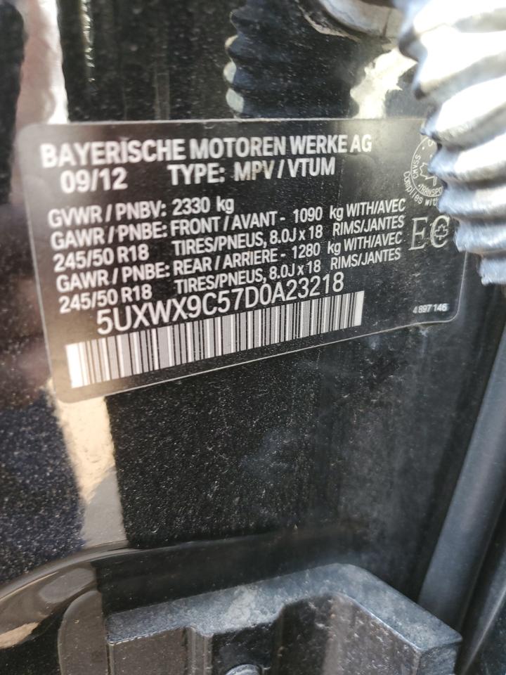 5UXWX9C57D0A23218 2013 BMW X3 xDrive28I