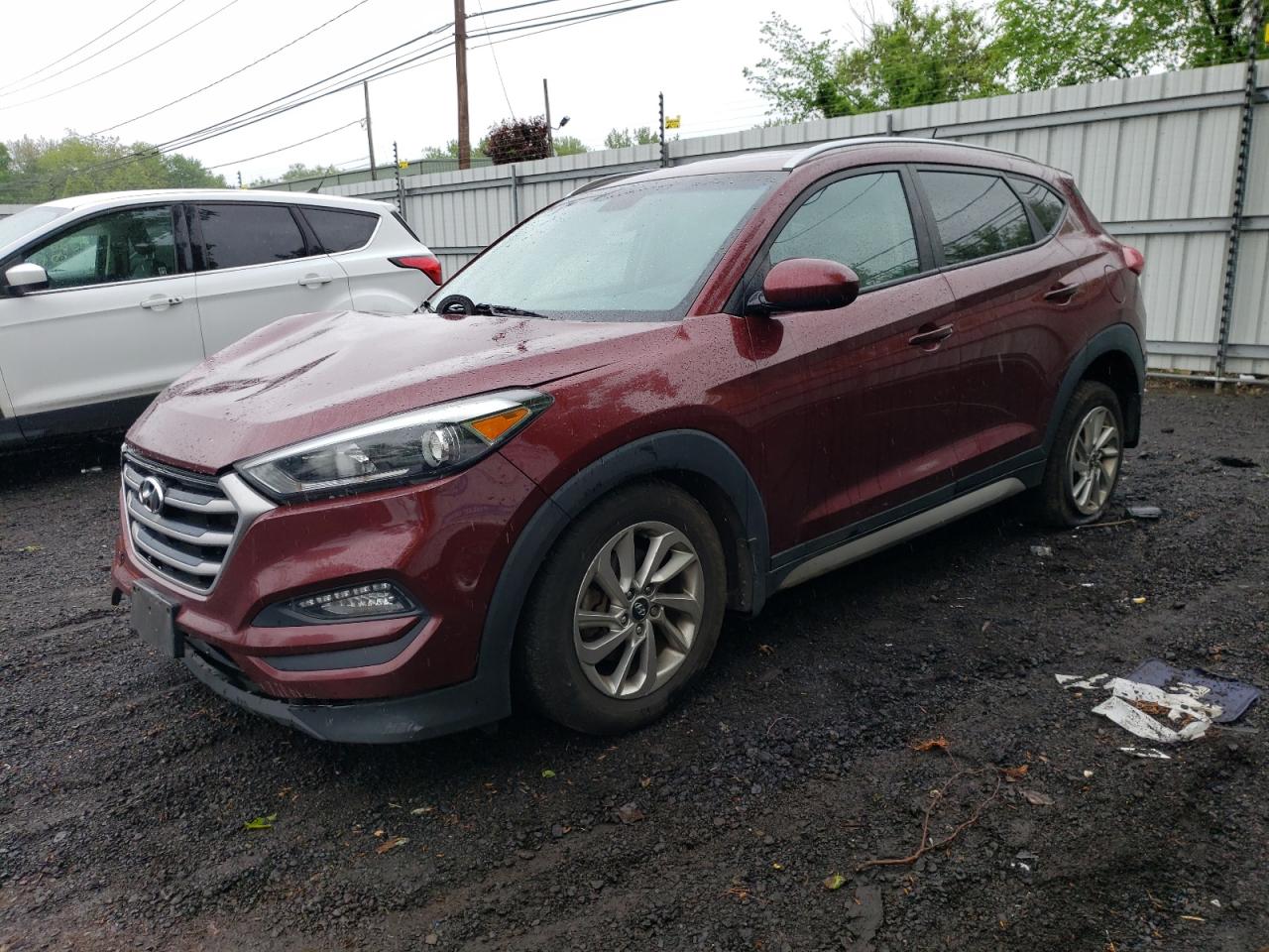 2017 Hyundai Tucson Limited vin: KM8J3CA44HU376697