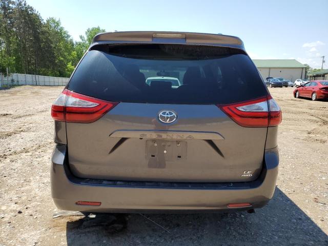 2015 Toyota Sienna Le VIN: 5TDJK3DCXFS095144 Lot: 56051394