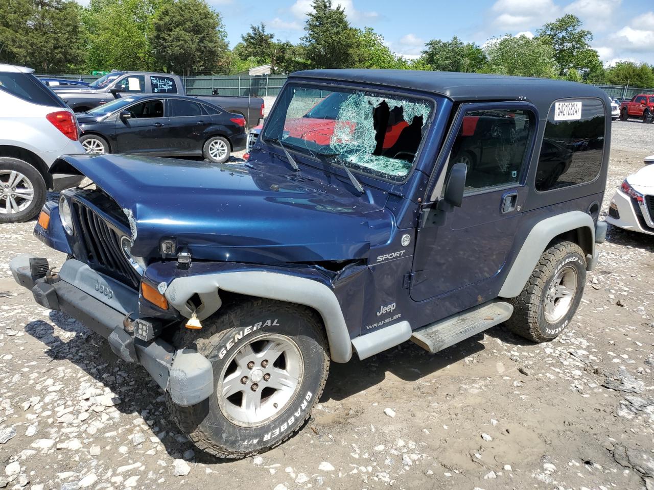 1J4FA49S15P343542 2005 Jeep Wrangler / Tj Sport