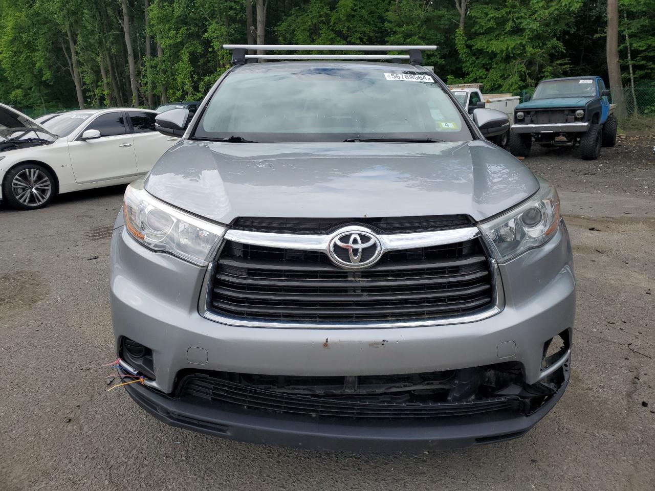 2016 Toyota Highlander Le vin: 5TDBKRFH2GS265238