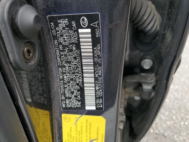 2004 Lexus Es 330 VIN: JTHBA30G845033100 Lot: 54360934