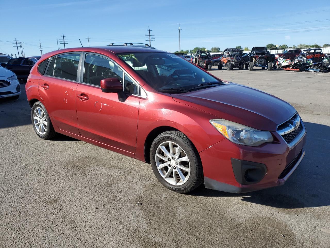 2014 Subaru Impreza Premium vin: JF1GPAC67E8241097