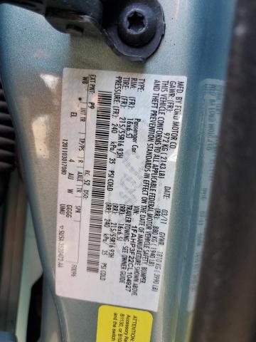 2012 Ford Focus Se VIN: 1FAHP3F22CL104927 Lot: 55122564