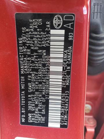 2016 TOYOTA COROLLA L - 2T1BURHE8GC733690