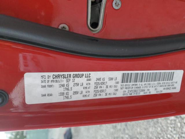 2013 Dodge Journey Sxt VIN: 3C4PDCBB2DT539800 Lot: 54310654