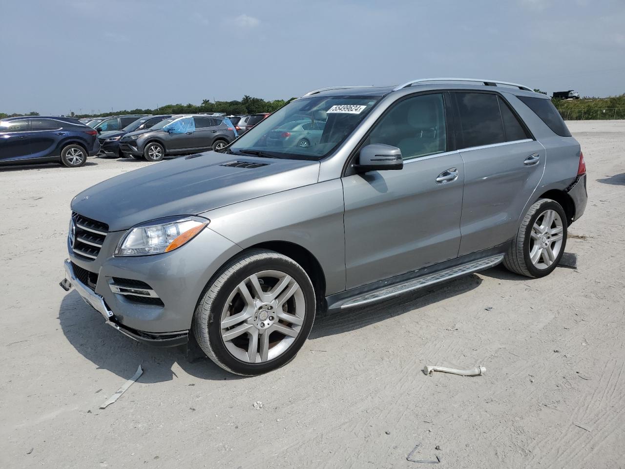 4JGDA5JB7FA502448 2015 Mercedes-Benz Ml 350