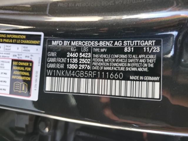 2024 Mercedes-Benz Glc 300 VIN: W1NKM4GB5RF111660 Lot: 54406624