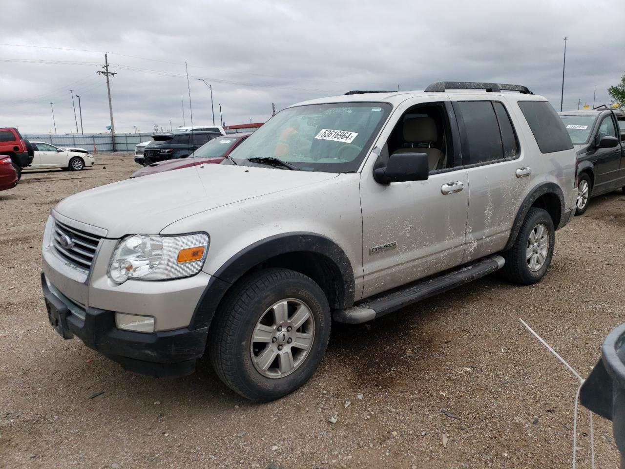 1FMEU73E47UB16763 2007 Ford Explorer Xlt