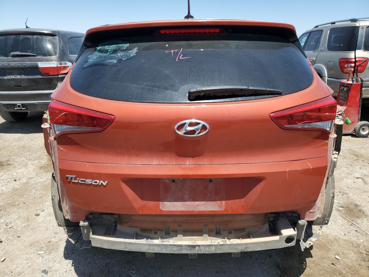 2017 Hyundai Tucson Se vin: KM8J23A48HU341521