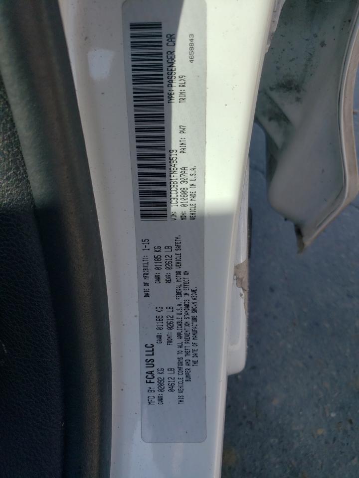 1C3CCCBB1FN649519 2015 Chrysler 200 S