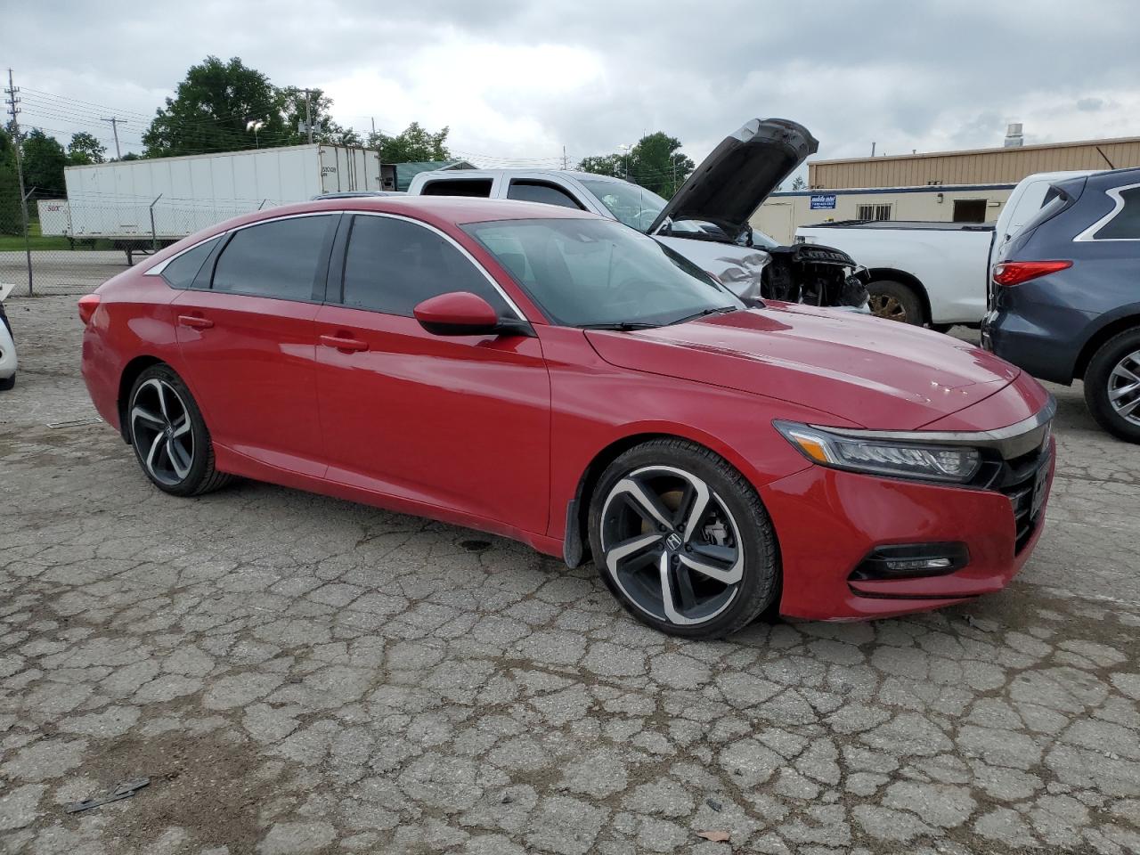 Lot #2612705539 2018 HONDA ACCORD SPO