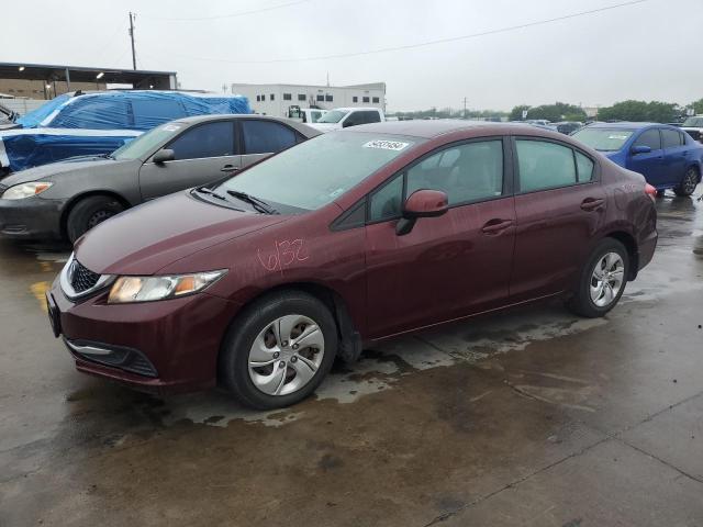 2013 Honda Civic Lx VIN: 2HGFB2F50DH551891 Lot: 54531454