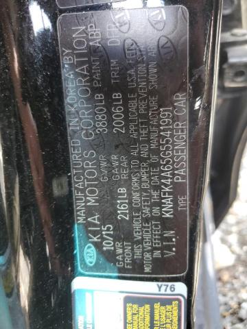 2016 Kia Forte Lx VIN: KNAFK4A65G5541991 Lot: 53908214