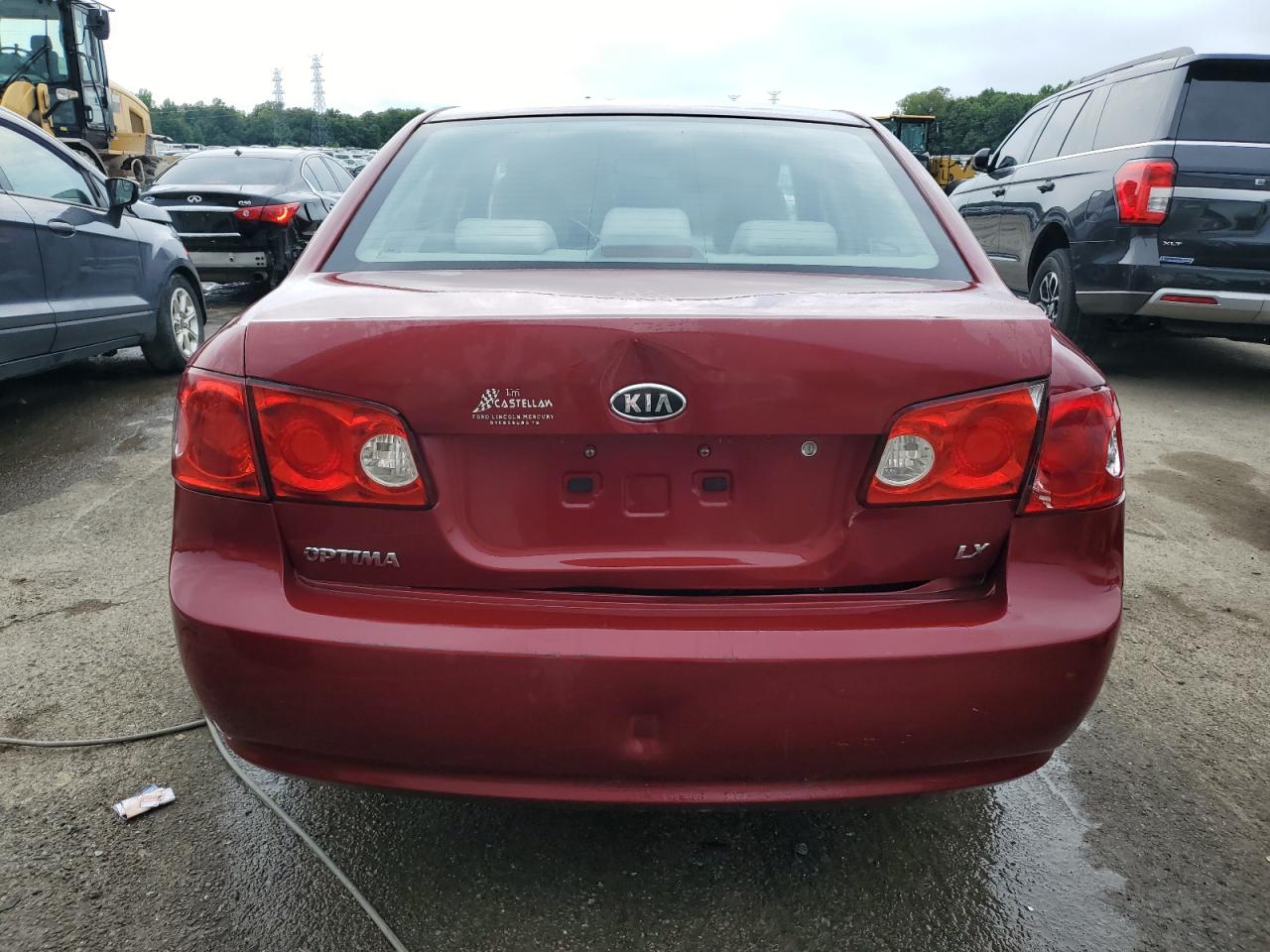 KNAGE123285169445 2008 Kia Optima Lx