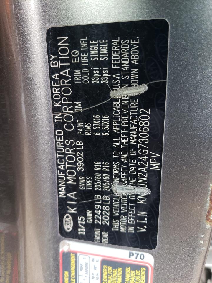 KNDJN2A24G7306802 2016 Kia Soul