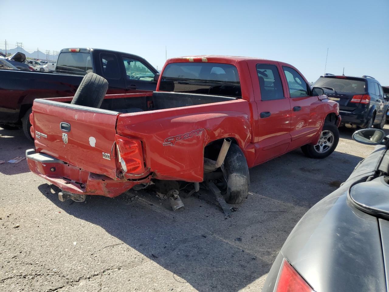 Lot #2879123077 2006 DODGE DAKOTA QUA