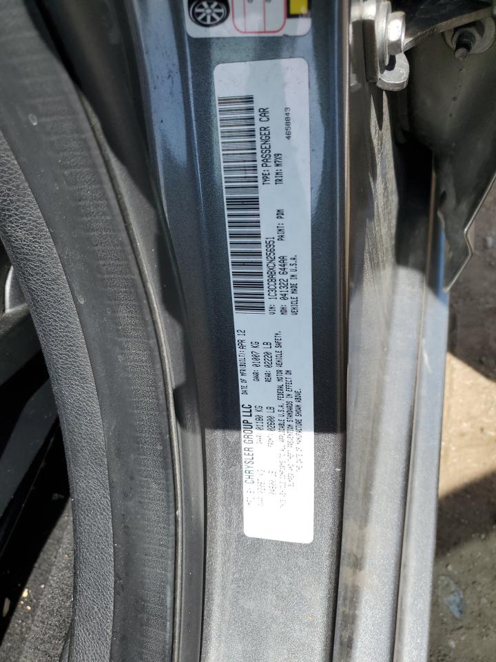 1C3CCBABXCN256951 2012 Chrysler 200 Lx