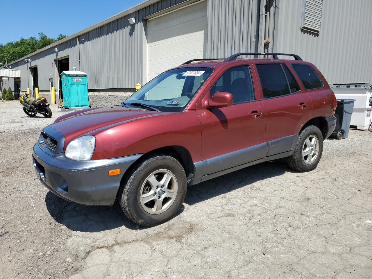 KM8SC13D24U670499 2004 Hyundai Santa Fe Gls