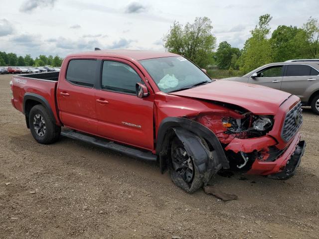  TOYOTA TACOMA 2021 Червоний