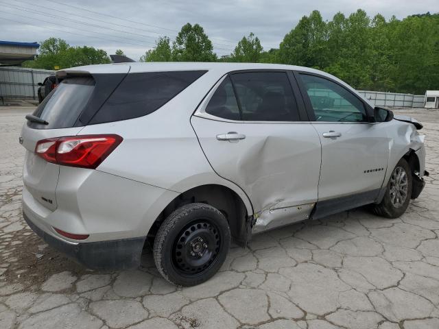 CHEVROLET EQUINOX LT 2021 silver  gas 3GNAXUEV7MS103448 photo #4