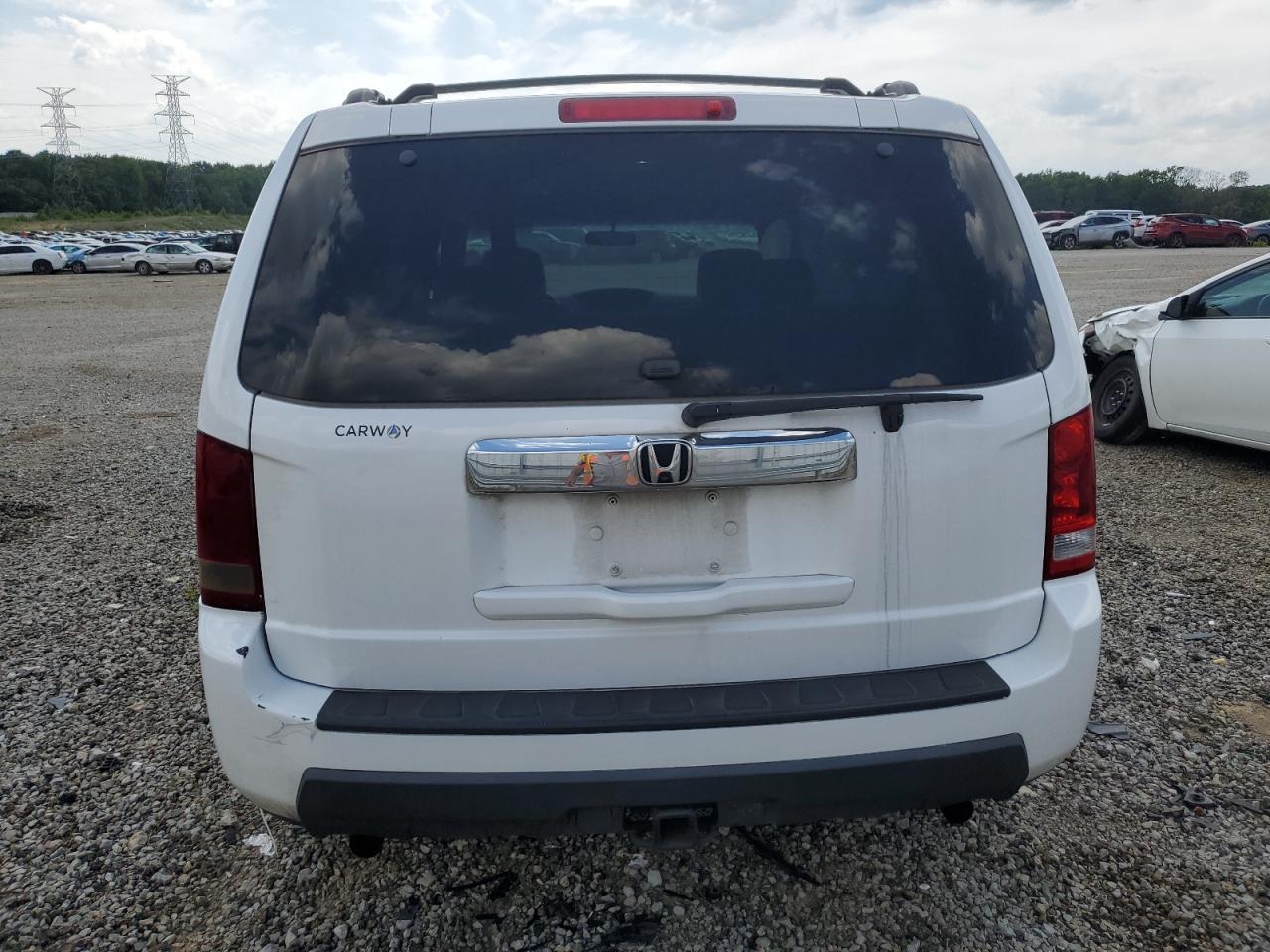 5FNYF38219B014321 2009 Honda Pilot Lx