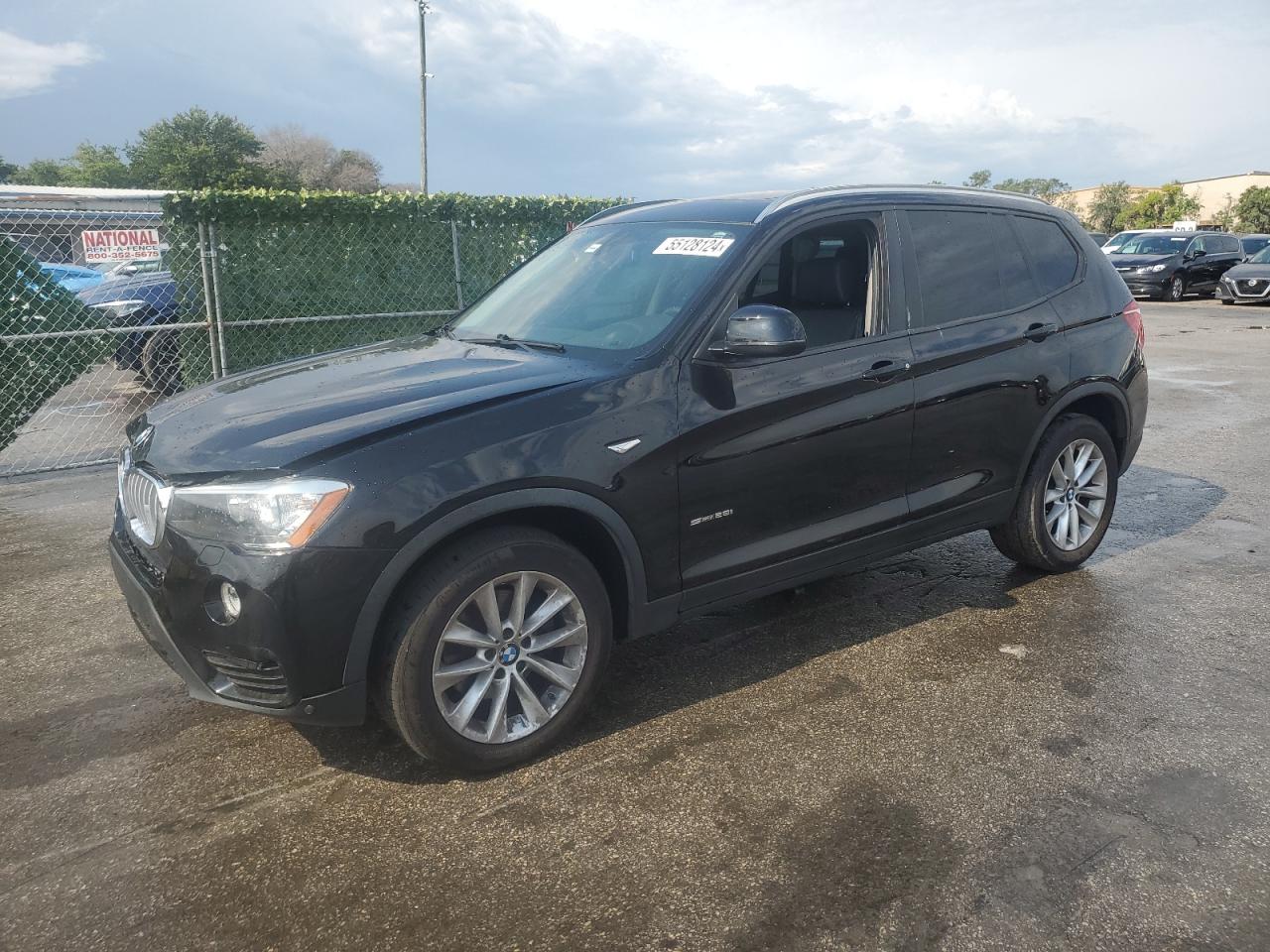 5UXWZ7C38H0V87542 2017 BMW X3 Sdrive28I