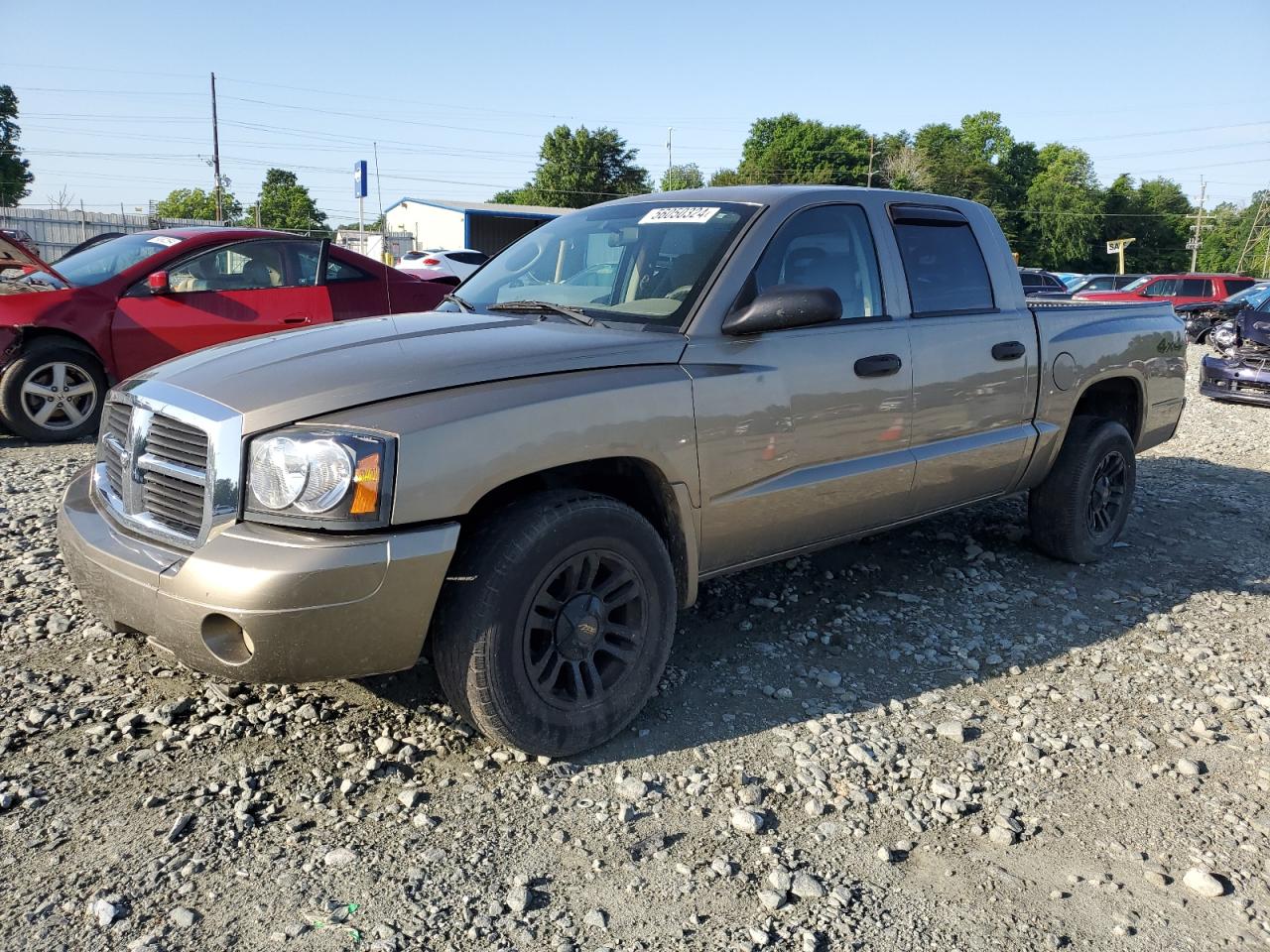 1D7HW48P17S151539 2007 Dodge Dakota Quad Slt