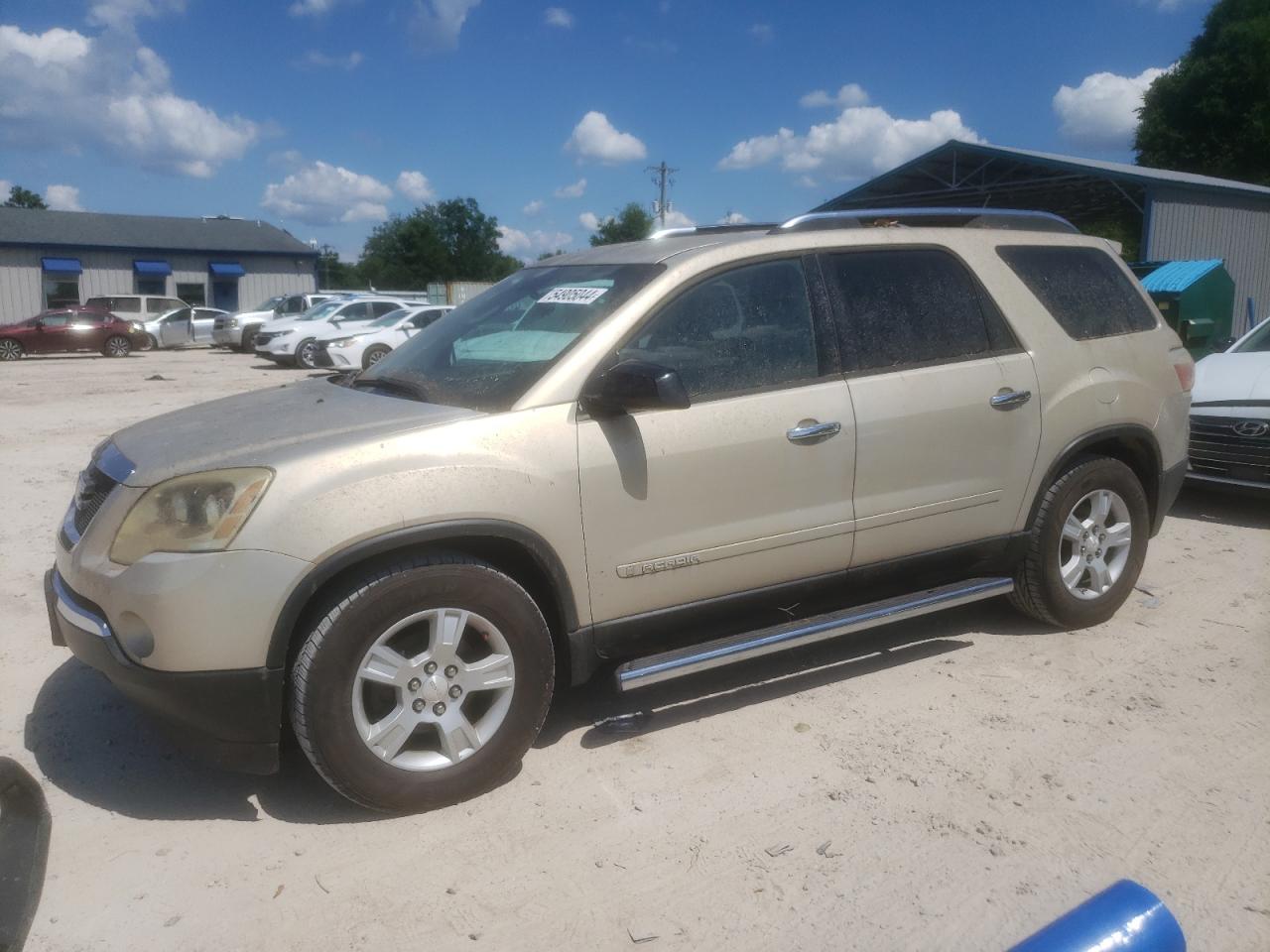 1GKEV13767J147342 2007 GMC Acadia Sle