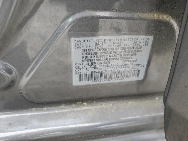 VIN 3N1AB7AP0KY351683 2019 NISSAN SENTRA no.13