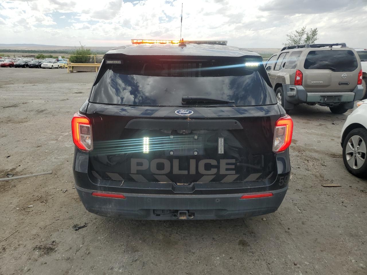 1FM5K8AB2MGC45258 2021 Ford Explorer Police Interceptor