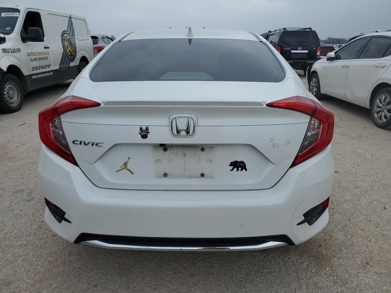 JHMFC1F38KX003651 2019 Honda Civic Ex