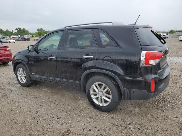 KIA SORENTO LX 2014 black  gas 5XYKTCA69EG434214 photo #3
