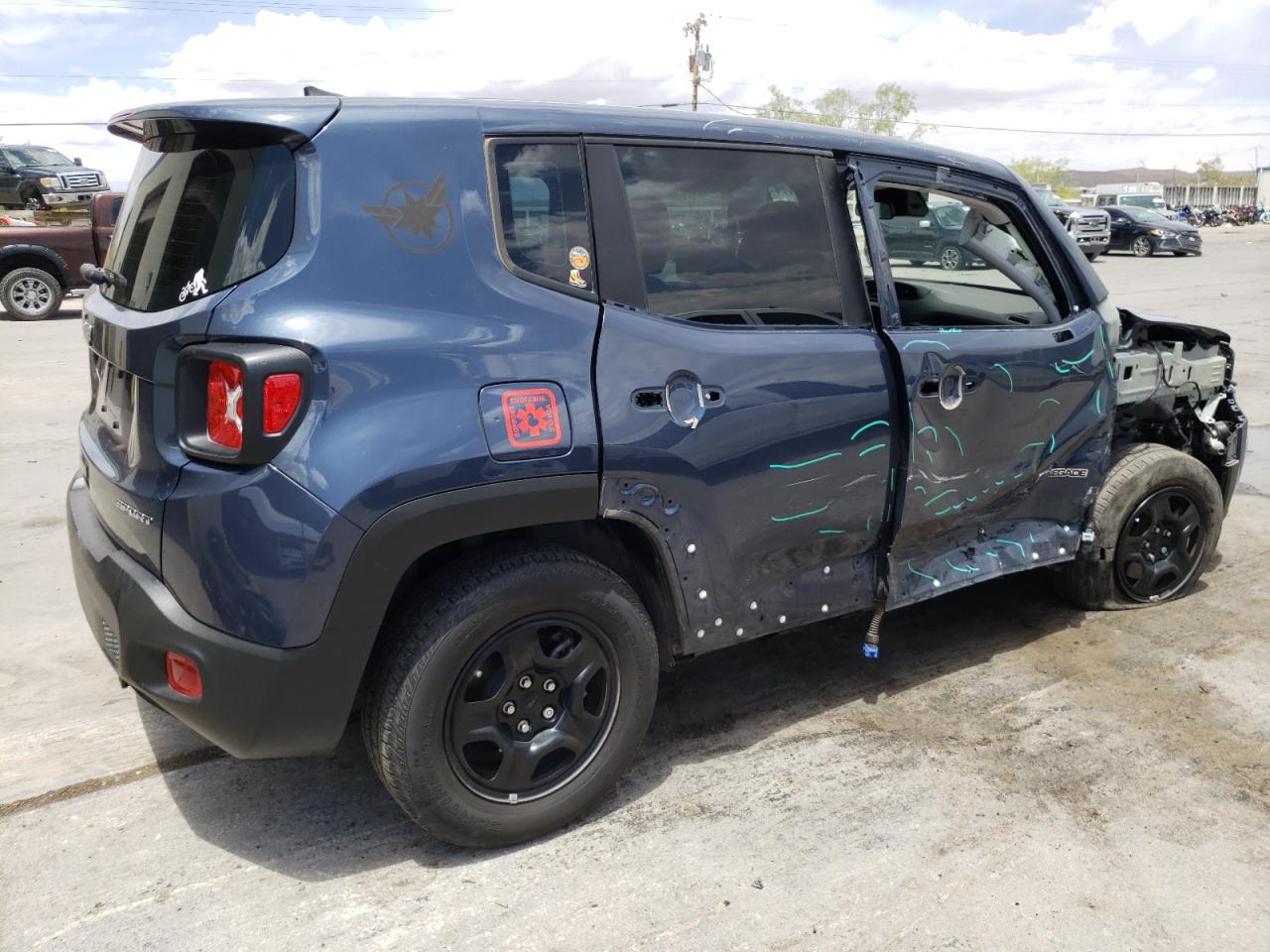 2022 Jeep Renegade Sport vin: ZACNJDA15NPN68244