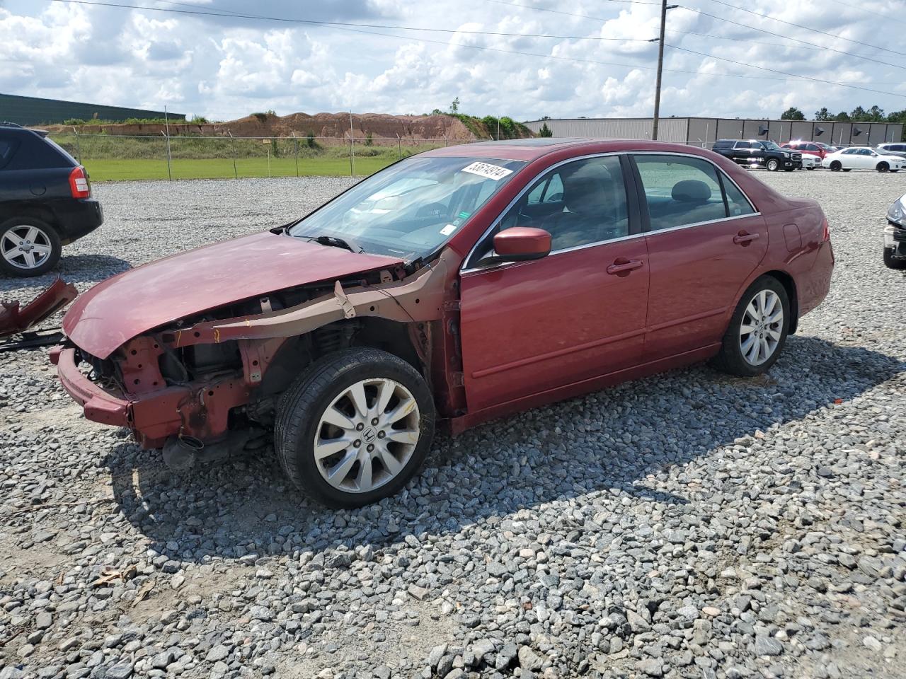 1HGCM66577A002387 2007 Honda Accord Ex