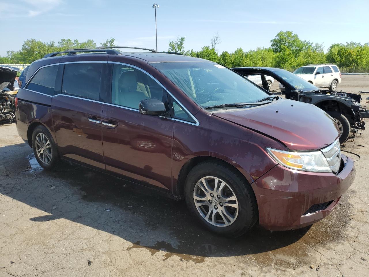 5FNRL5H68CB136080 2012 Honda Odyssey Exl